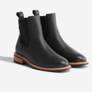 Nisolo Dark Leather Ankle Boots